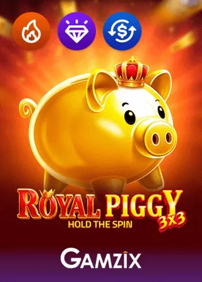 3x3 Royal Piggy Hold the Spin slot